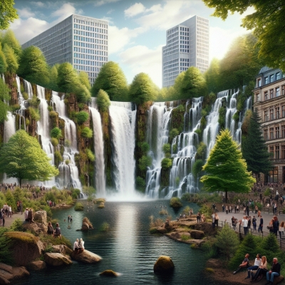 Wasserfälle in Berlin