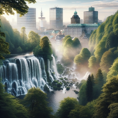 Wasserfälle in Hamburg