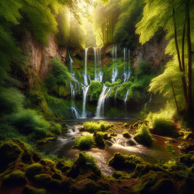 Wasserfälle in Hessen